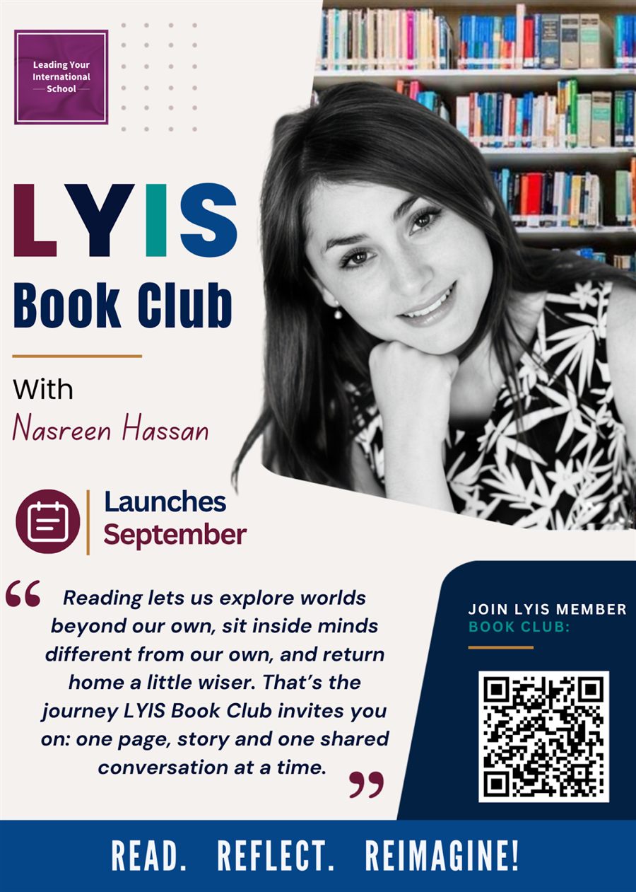 Nasreen Hassan, host of the LYIS Book Club