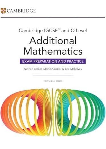 Cover of Cambridge Additional Mathematics