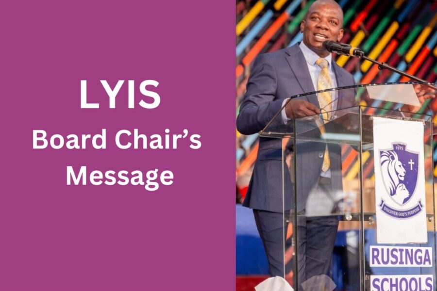 April | Letter from LYIS Chair Board – Juma Nyamori