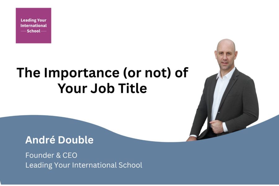 The Importance (or not) of Your Job Title